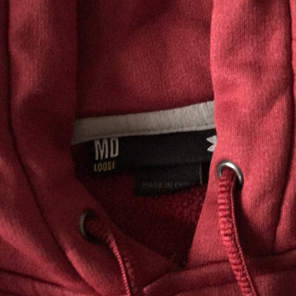 Maroon Under Armour Hoodie - Picture 3 of 3